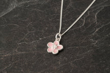 Load image into Gallery viewer, Forget me Not Enamelled Pendant
