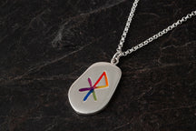 Load image into Gallery viewer, Shetland Pride Runes Pendant - Large
