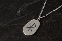 Load image into Gallery viewer, Shetland Pride Runes Pendant - Large
